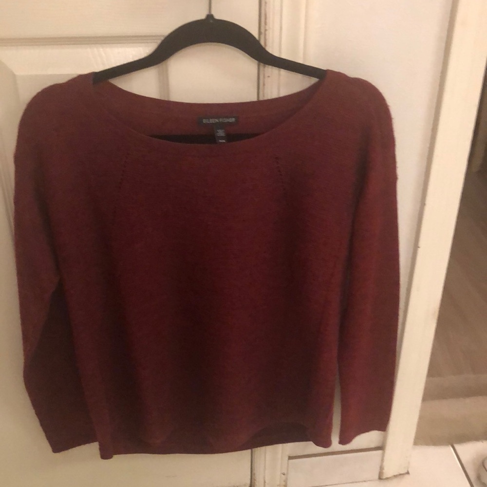 Eileen Fisher 100% Alpaca Wool sweater